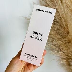 Grace & Stella Spray All Day Balancing Hydrating Freshening Face Hair Rose Spray